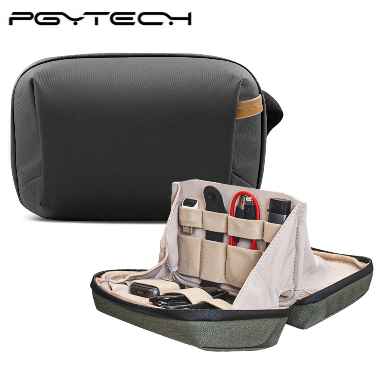 Phone Accessories Organizer - PGYTECH Tech Pouch Organizer Bag Waterproof