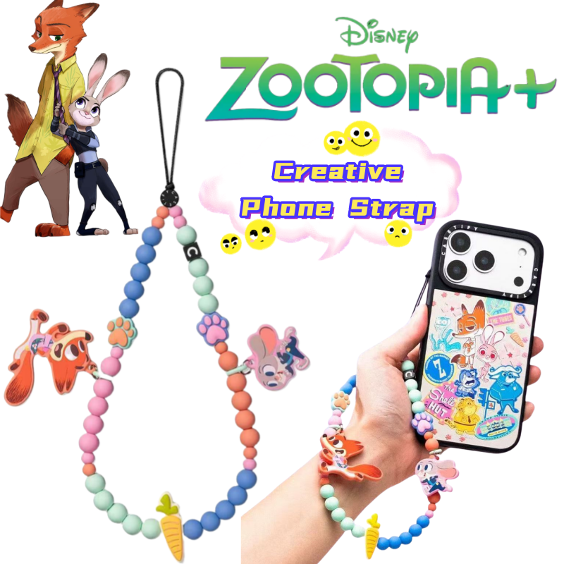Phone Accessories Chain - Disney Zootopia Judy Hopps Nick Wilde