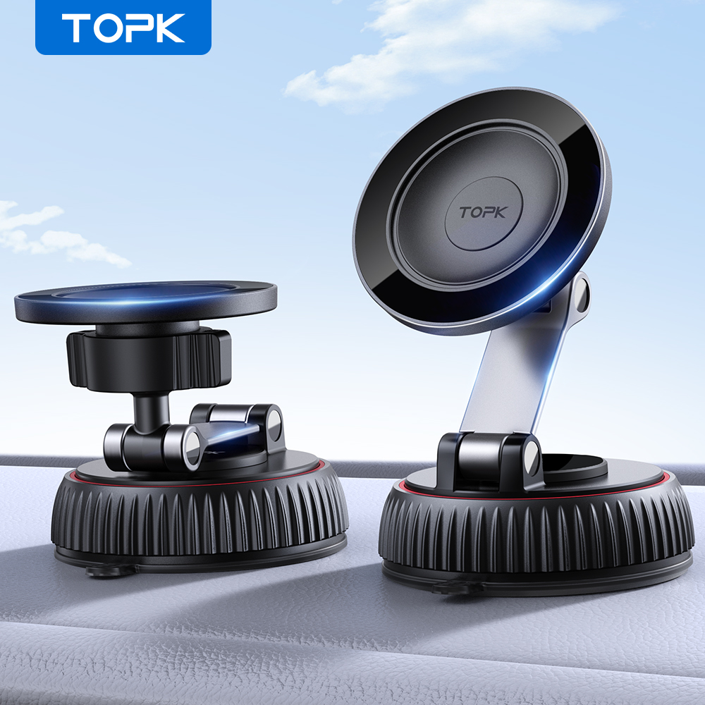 Phone Accessories Japan - TOPK Magnetic Car Phone Mount Holder