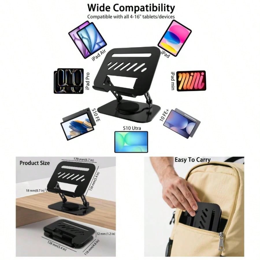 Black Phone Holders Tablet Sta – Phone Accessories For Men Bewertung und Preis