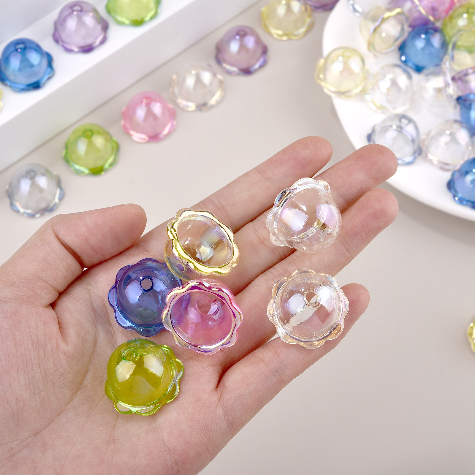 Glitter Wind Bell Spacer Jelly – Phone Accessories Chain Bewertung und Preis