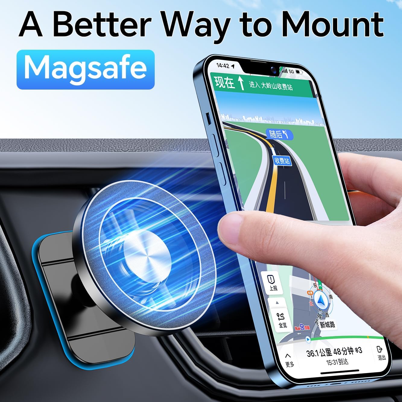 Kaistyle for Magsafe Car Mount – Phone Accessories For Men Bewertung und Preis