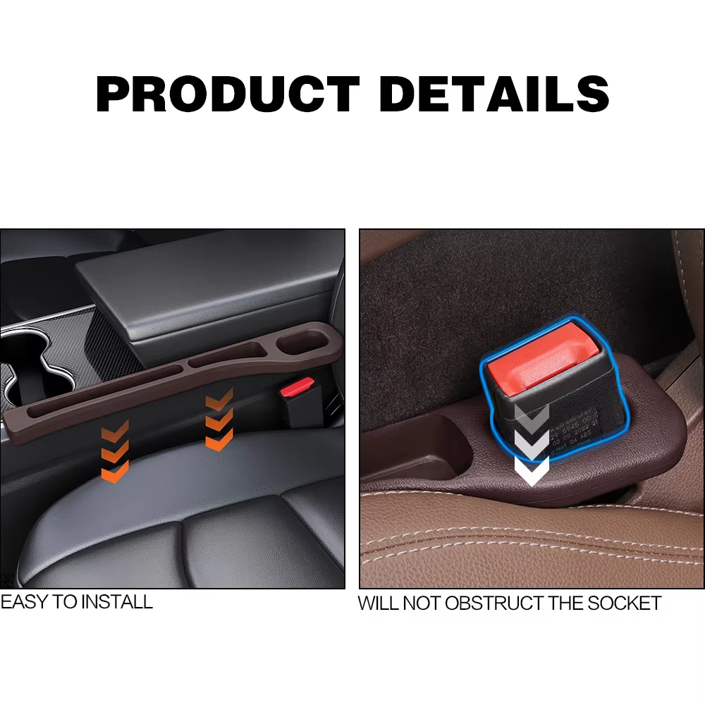 2pcs Universal Car Seat Gap Fi – Phone Accessories Organizer Bewertung und Preis