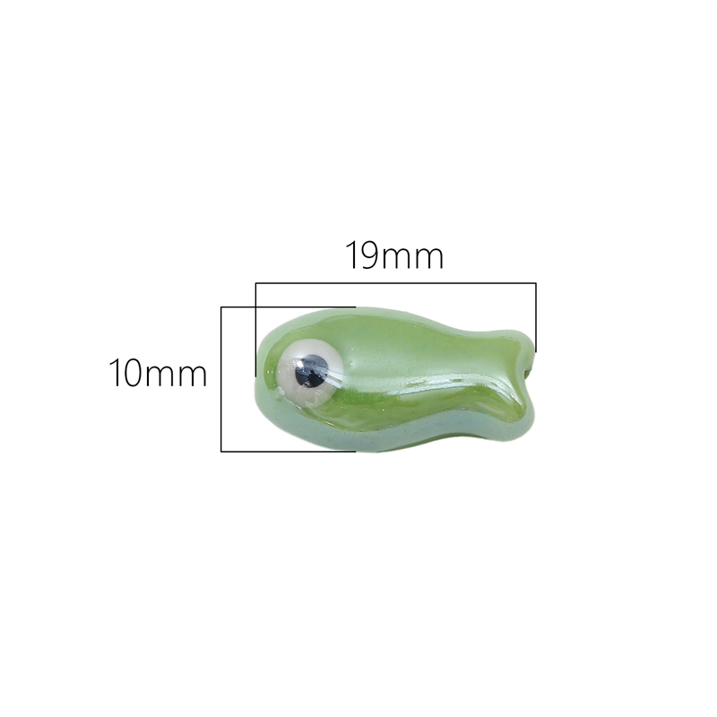 10Pcs Vintage Fish Ceramic Bea – Phone Accessories Chain Bewertung und Preis