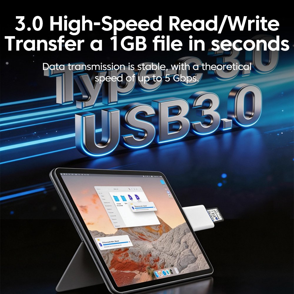 2-in-1 USB 3.0 Card Reader USB – Type C Adapter Bewertung und Preis