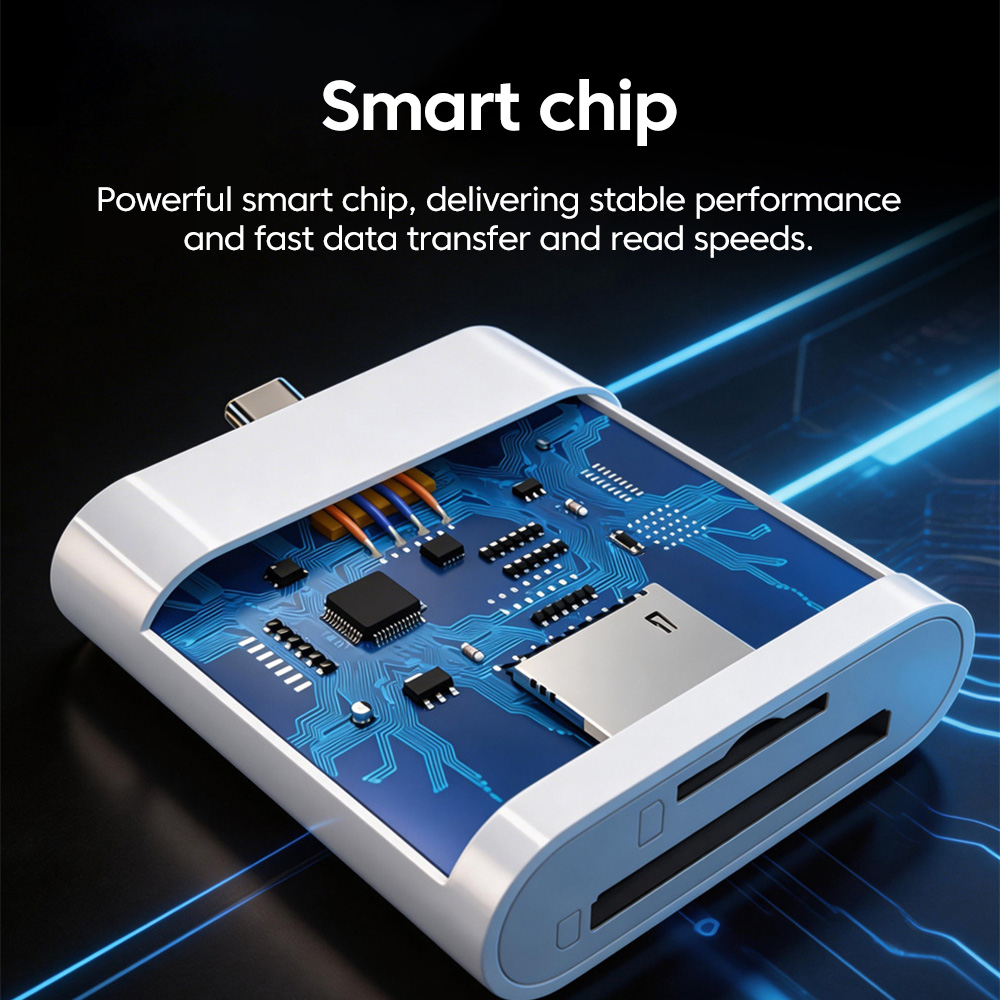 2-in-1 USB 3.0 Card Reader USB – Type C Adapter Bewertung und Preis
