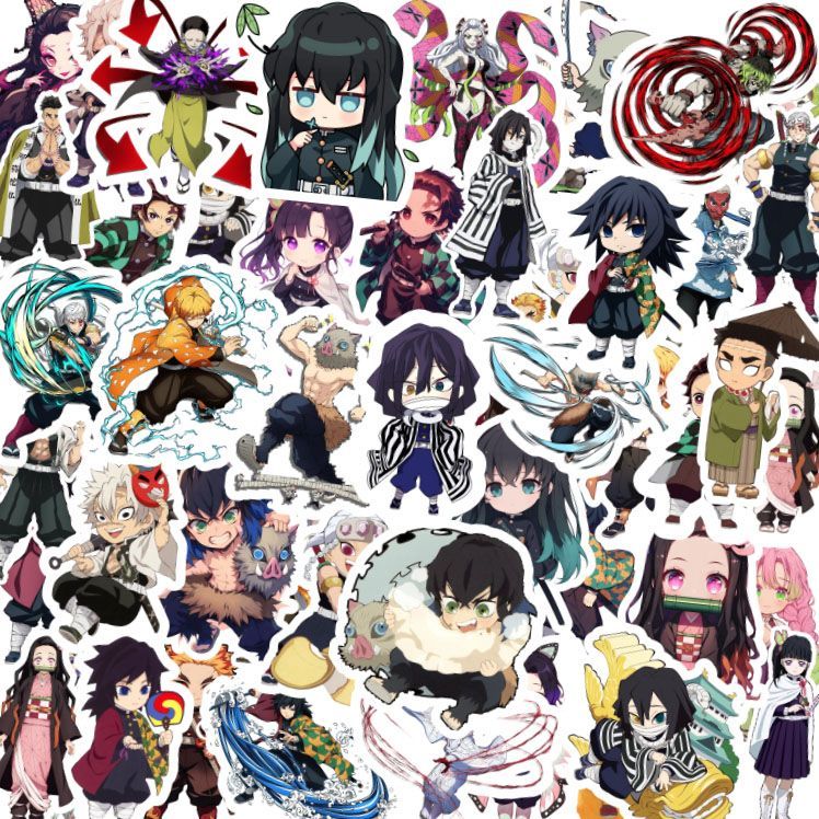 Demon Slayer stickers, cartoon – Phone Accessories Useful Bewertung und Preis