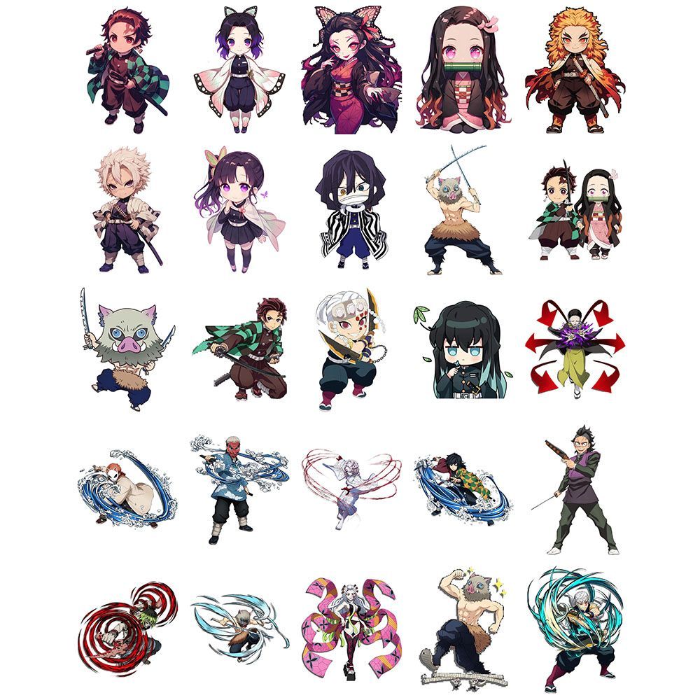 Demon Slayer stickers, cartoon – Phone Accessories Useful Bewertung und Preis
