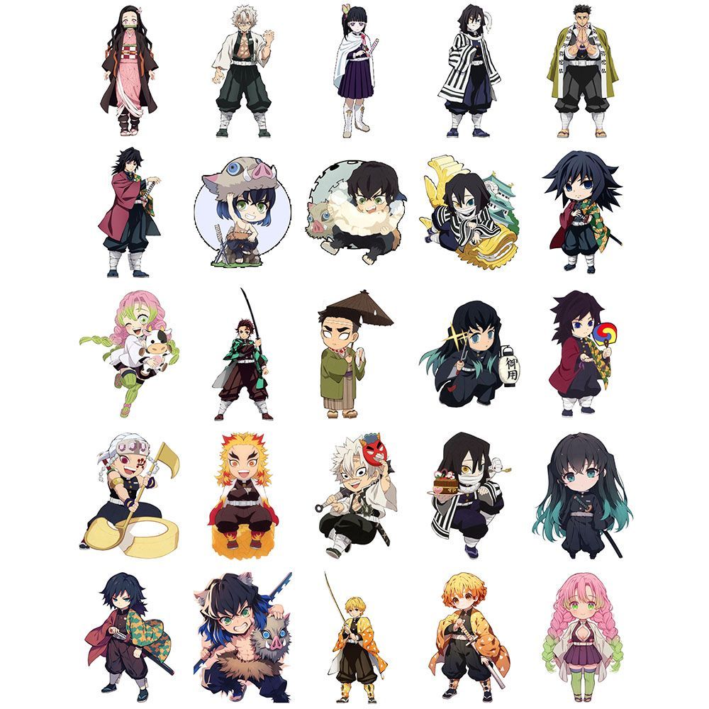 Demon Slayer stickers, cartoon – Phone Accessories Useful Bewertung und Preis