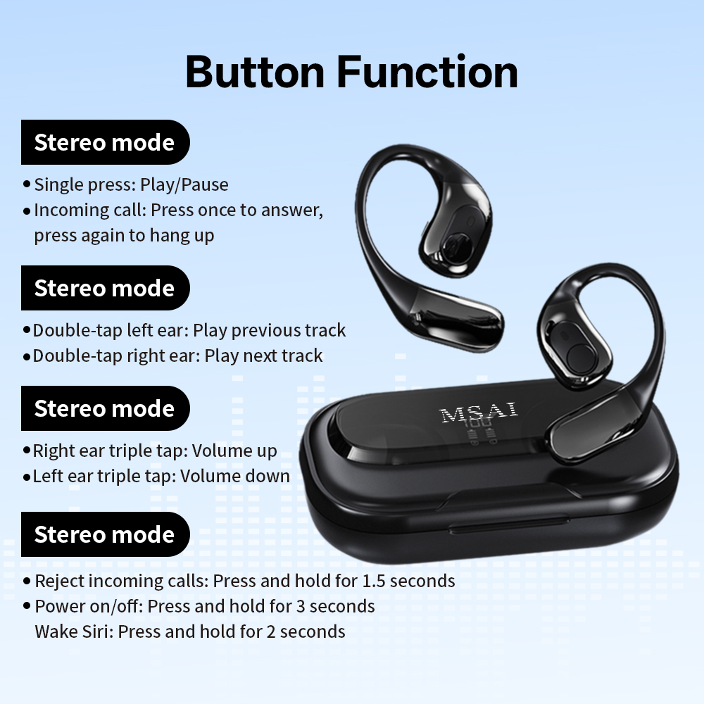 MSAI T23 AI Translator Earbuds – Type C Adapter Bewertung und Preis