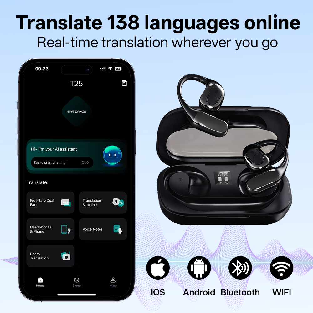 MSAI T23 AI Translator Earbuds – Type C Adapter Bewertung und Preis