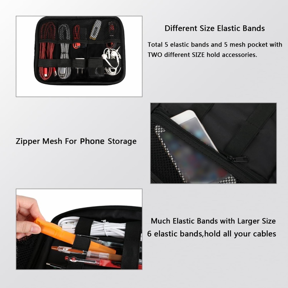 Electronics Organizer Travel C – Phone Accessories Organizer Bewertung und Preis
