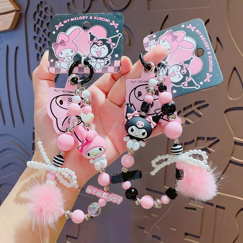 Cute Cartoon Pink Bowknot Sanr – Phone Accessories Chain Bewertung und Preis