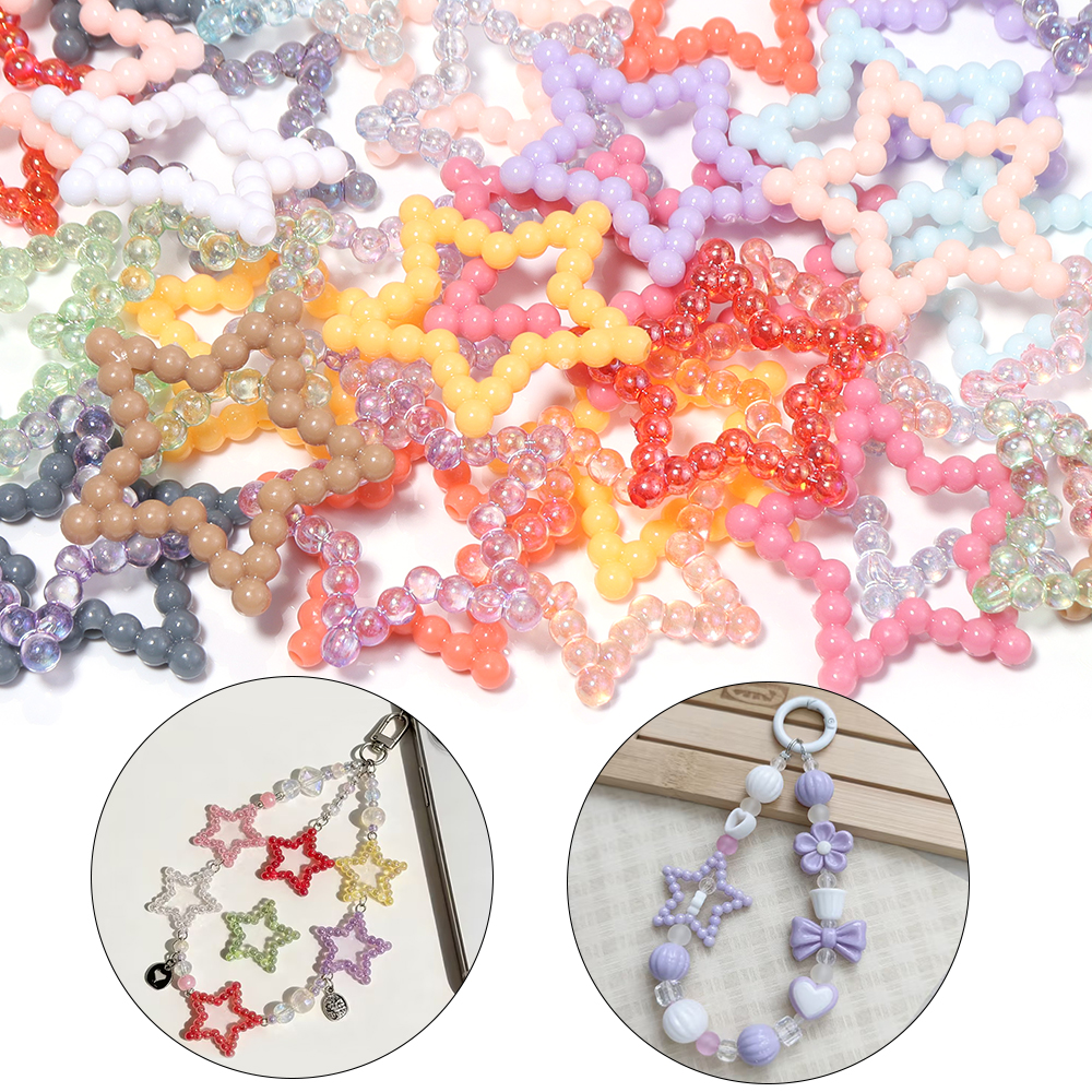 30pcs/lot 33mm Acrylic Hollow  – Phone Accessories Chain Bewertung und Preis