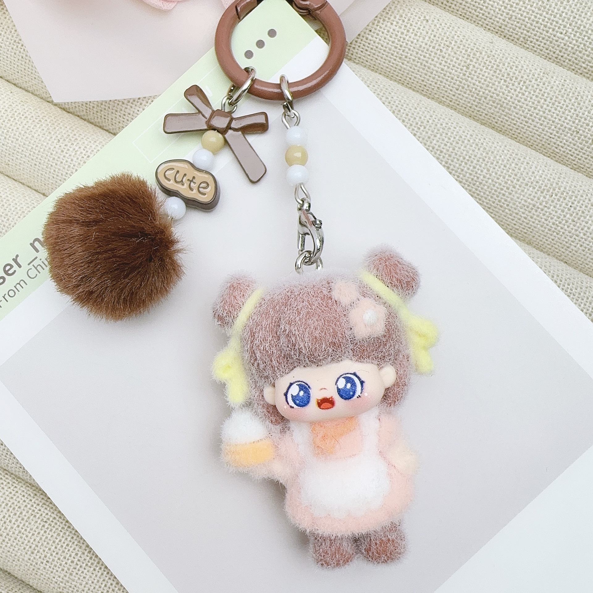 for Baby Three Keychains Cute  – Phone Accessories Chain Bewertung und Preis