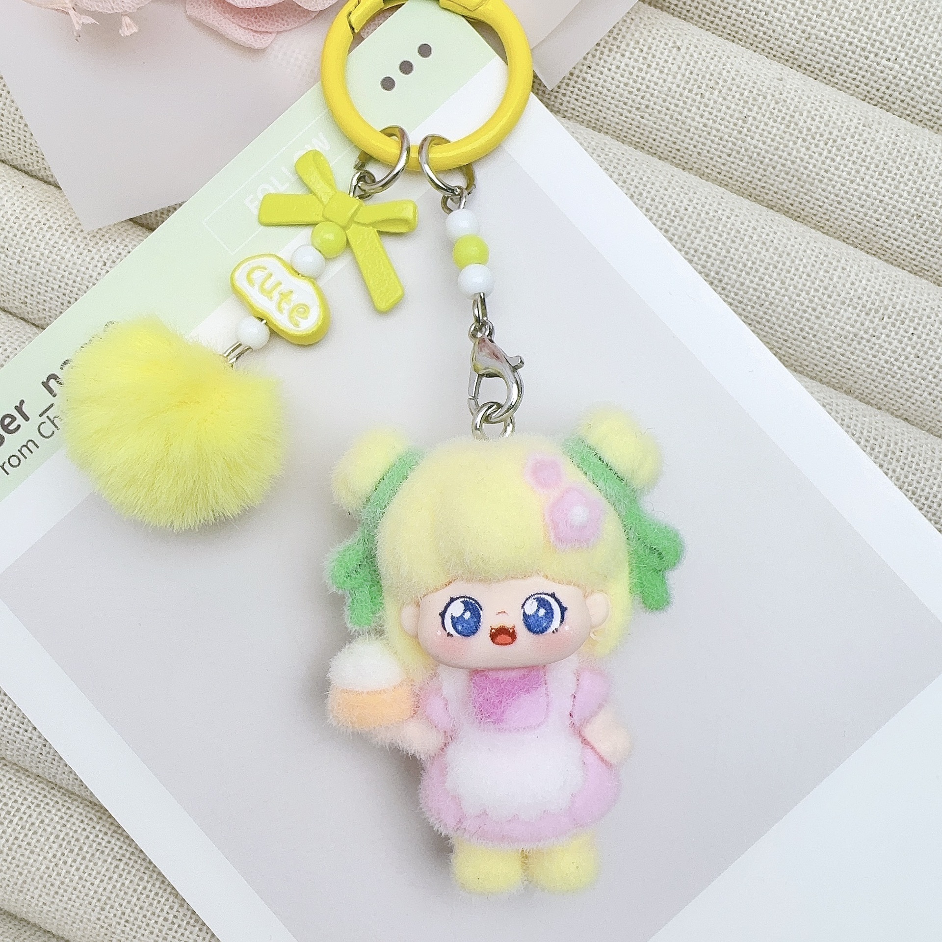 for Baby Three Keychains Cute  – Phone Accessories Chain Bewertung und Preis