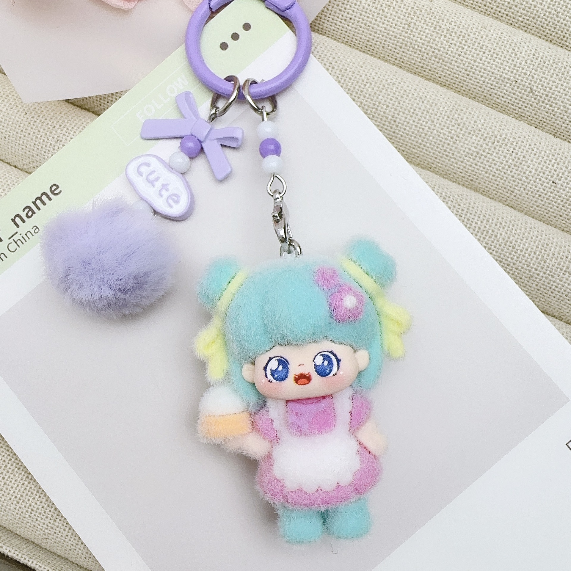 for Baby Three Keychains Cute  – Phone Accessories Chain Bewertung und Preis