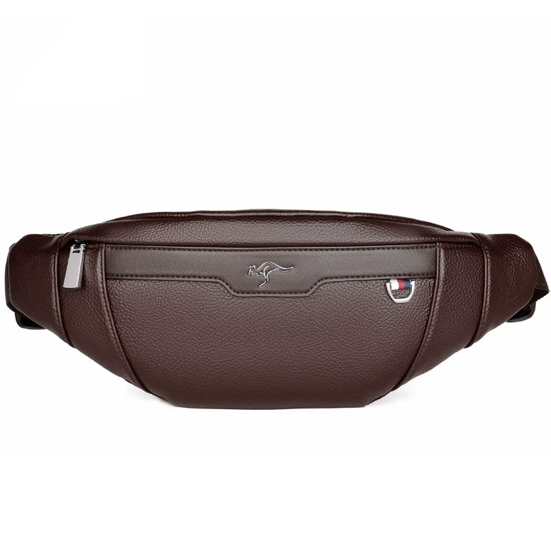 Business Leather Waist Bag Mul – Phone Accessories For Men Bewertung und Preis
