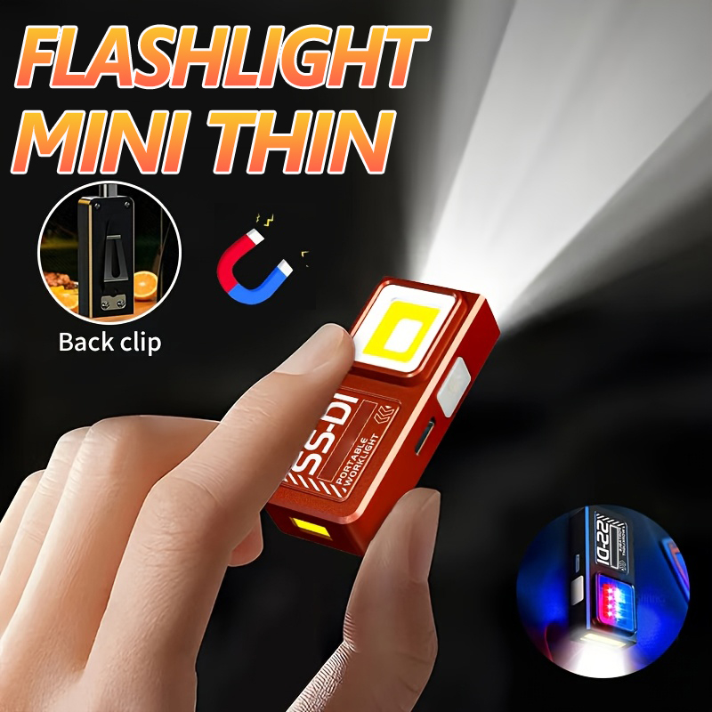 Mini COB LED Flashlight Rechar – Type C Adapter Bewertung und Preis