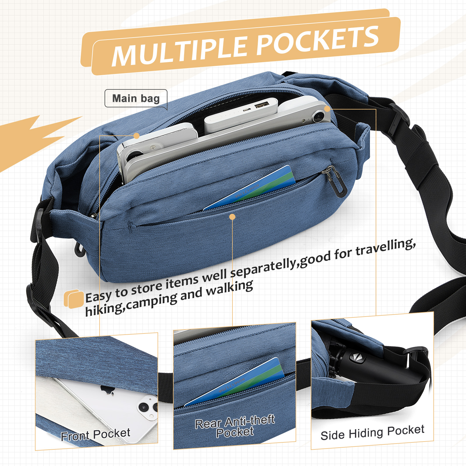 Fashionable Trendy Crossbody B – Phone Accessories For Men Bewertung und Preis