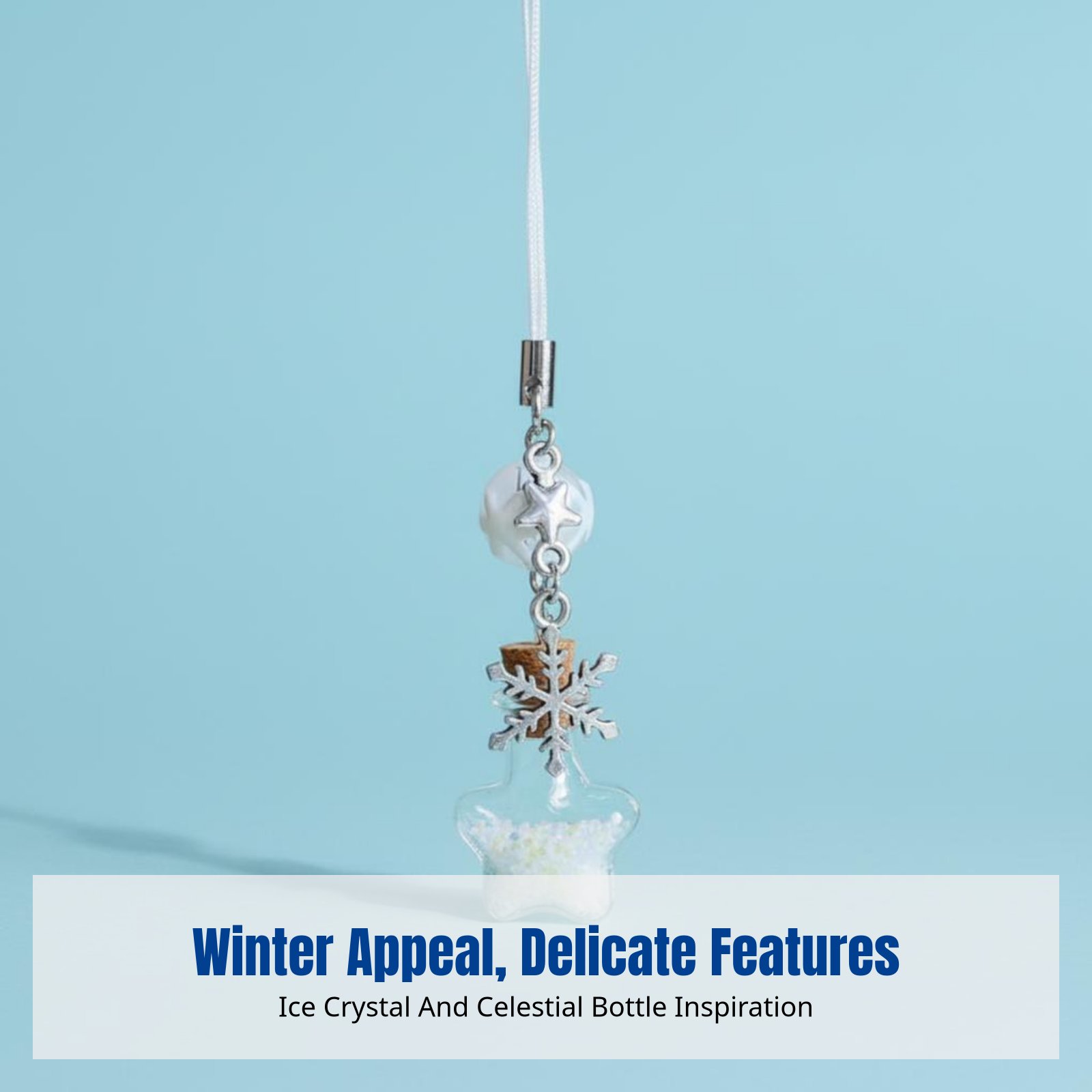 Cute Ice Crystal Wish Bottle K – Phone Accessories Chain Bewertung und Preis