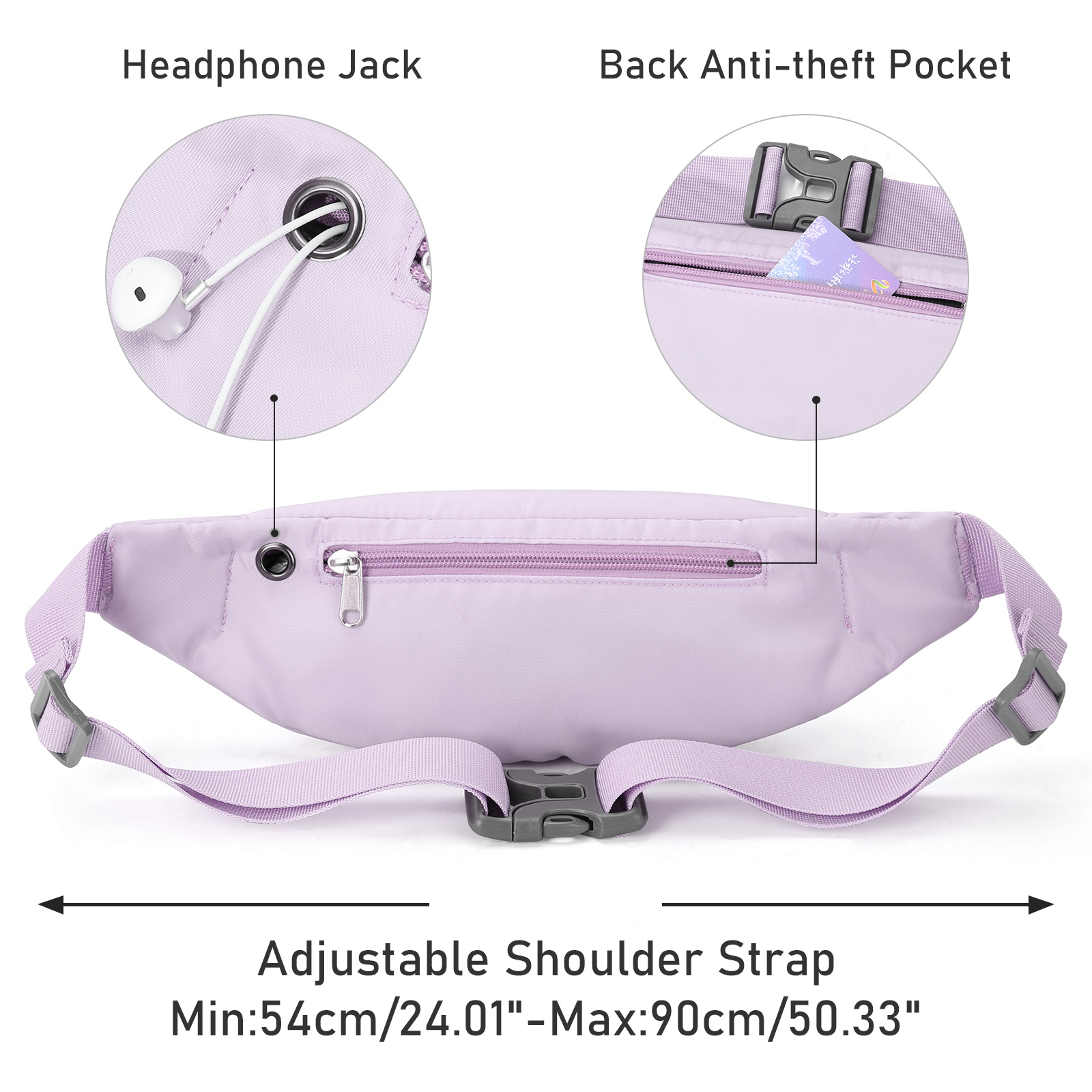 Fashion Running Waist Bag Wate – Phone Accessories For Men Bewertung und Preis