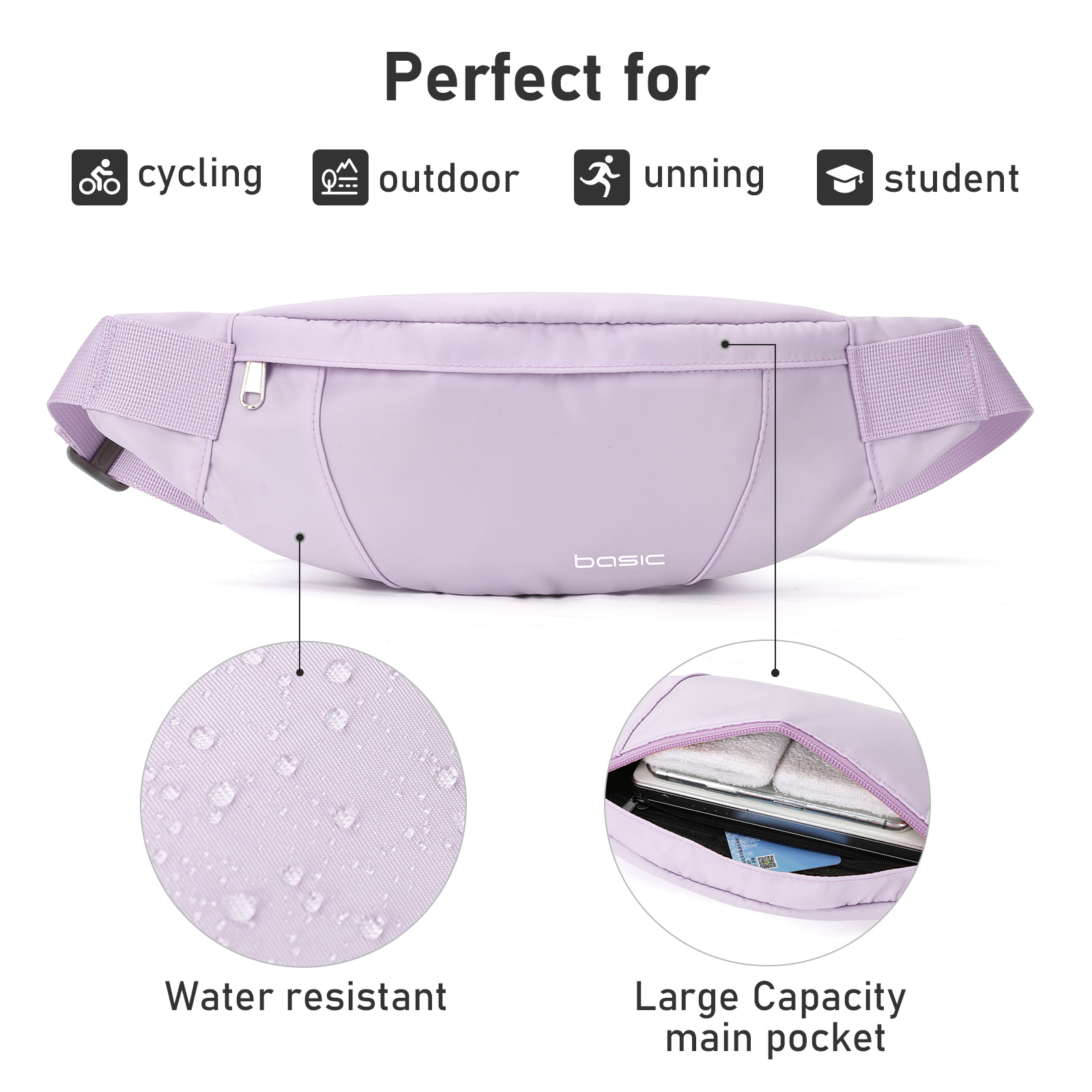 Fashion Running Waist Bag Wate – Phone Accessories For Men Bewertung und Preis