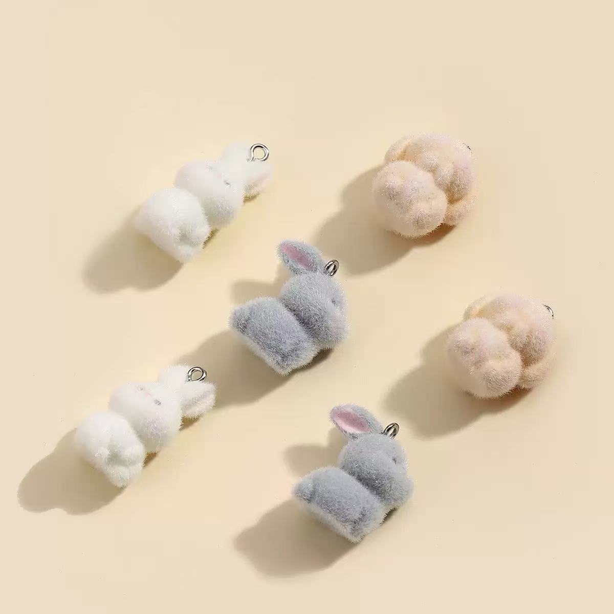 10pcs Flocking Little Rabbit R – Phone Accessories Chain Bewertung und Preis