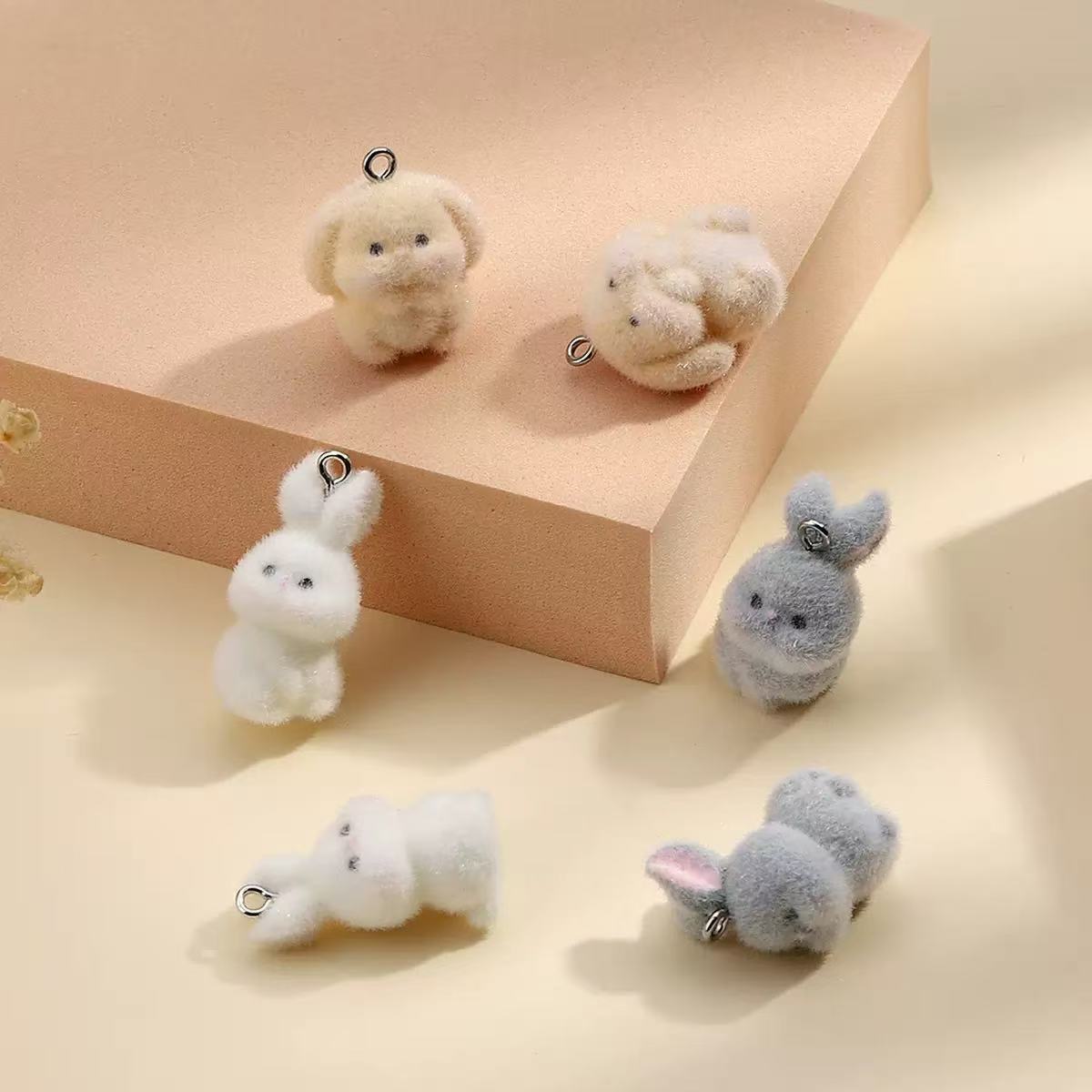 10pcs Flocking Little Rabbit R – Phone Accessories Chain Bewertung und Preis