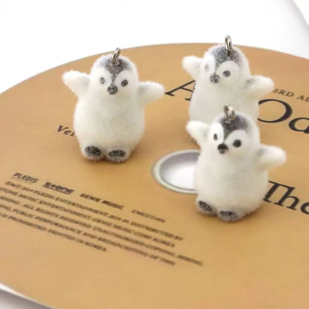 5pcs Flocking Small Penguin Re – Phone Accessories Chain Bewertung und Preis